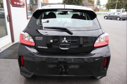 Black 2024 Mitsubishi Mirage ES 4dr Hatchback