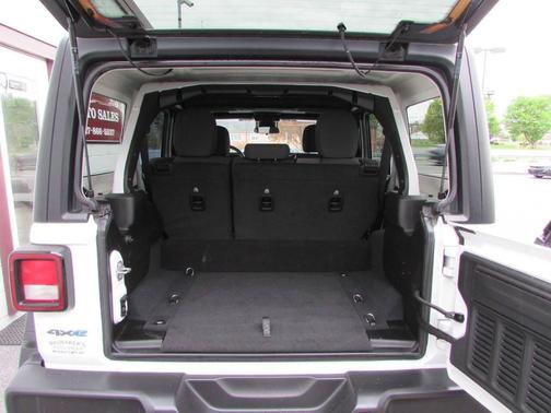 White 2024 Jeep Wrangler 4xe Willys