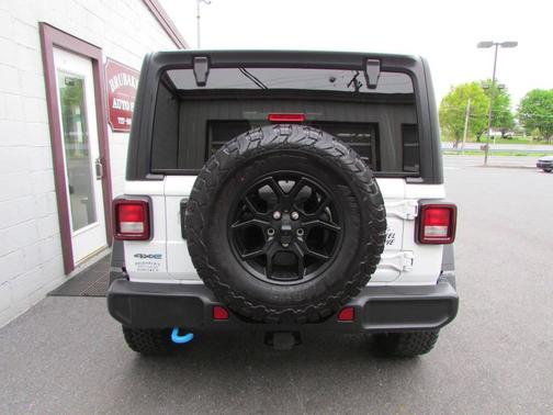 White 2024 Jeep Wrangler 4xe Willys