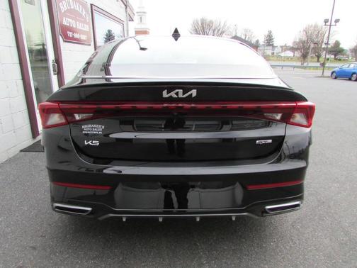 Black 2024 Kia K5 GT Line 4dr Sedan