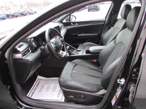 Black 2024 Kia K5 GT Line 4dr Sedan