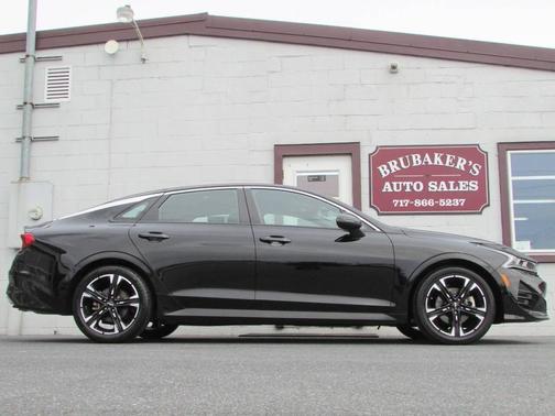 Black 2024 Kia K5 GT Line 4dr Sedan