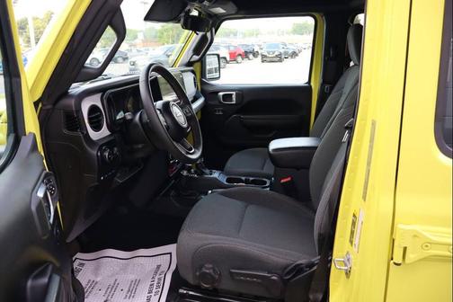 Yellow 2024 Jeep Wrangler 4xe Willys