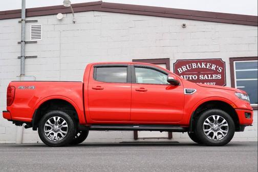 Red 2023 Ford Ranger Lariat 4x4 4dr SuperCrew 5.1 ft. SB
