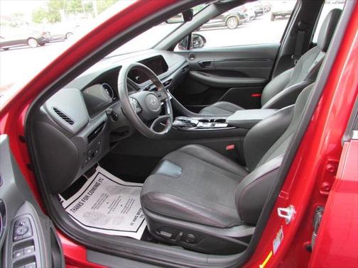 Calypso Red 2021 Hyundai SONATA SE
