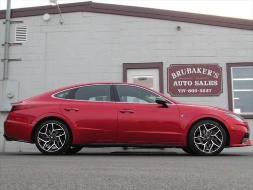 Calypso Red 2021 Hyundai SONATA SE