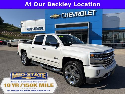 Iridescent Pearl Tricoat 2018 Chevrolet Silverado 1500 High Country