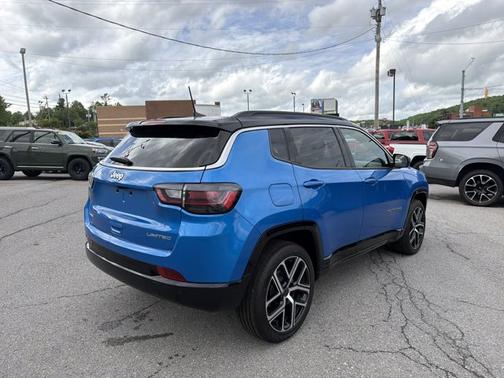 Hydro Blue Pearlcoat 2025 Jeep Compass Limited