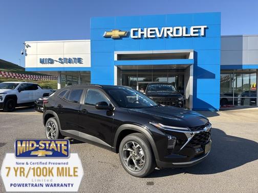 Mosaic Black Metallic 2026 Chevrolet Trax LT