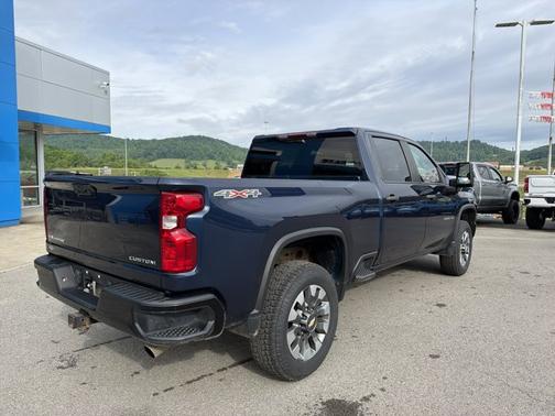 Northsky Blue Metallic 2022 Chevrolet Silverado 2500 Custom