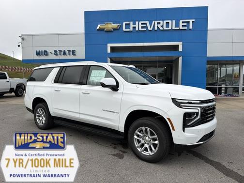 Summit White 2027 Chevrolet Suburban LS