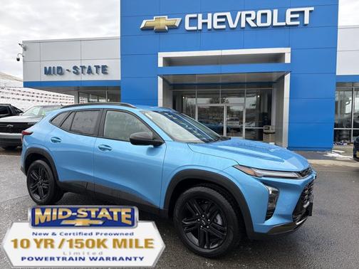 Marina Blue Metallic 2026 Chevrolet Trax ACTIV