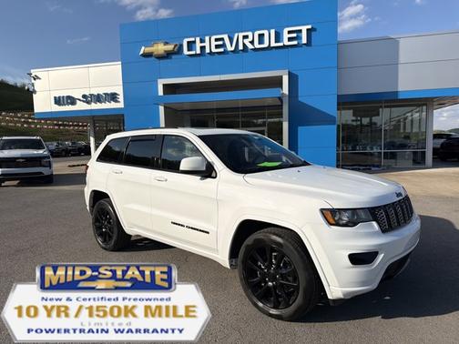 Bright White Clearcoat 2020 Jeep Grand Cherokee Altitude