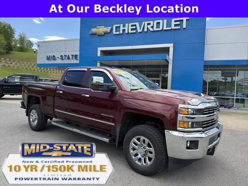 Butte Red Metallic 2017 Chevrolet Silverado 2500 LTZ