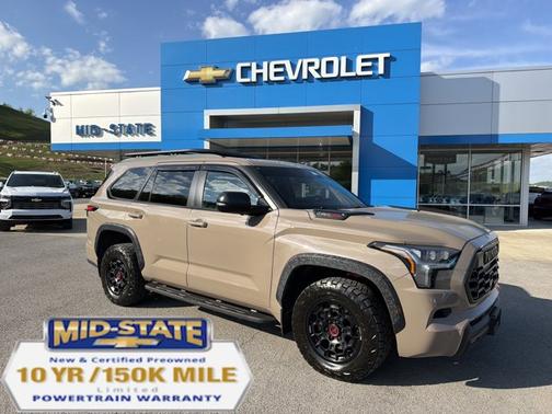 Brown 2025 Toyota Sequoia TRD Pro
