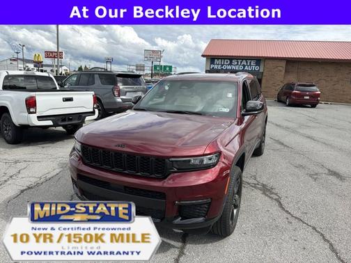 Velvet Red Pearlcoat 2025 Jeep Grand Cherokee L Limited