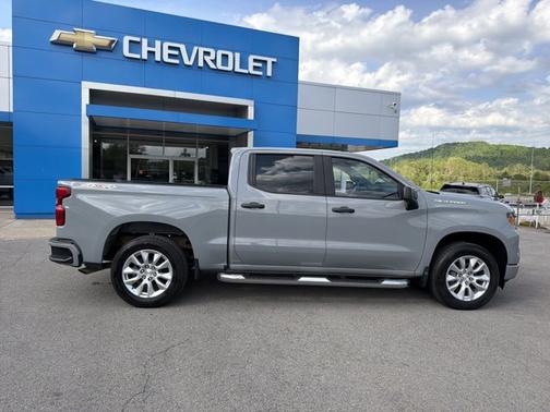 Slate Gray Metallic 2024 Chevrolet Silverado 1500 Custom
