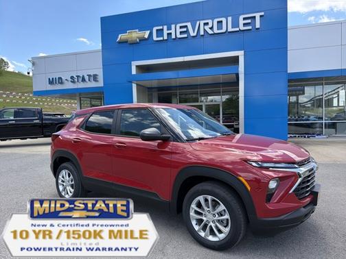 Apex Red 2026 Chevrolet Trailblazer LS