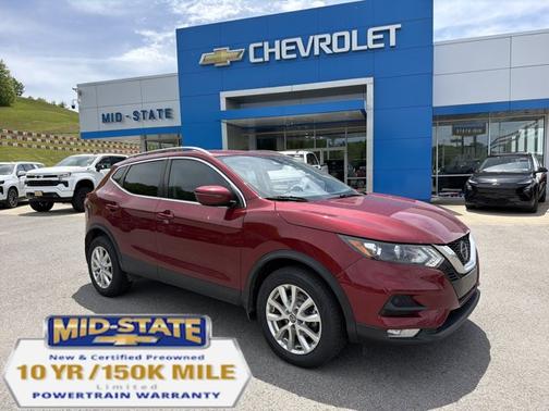 Scarlet Ember Tintcoat 2021 Nissan Rogue Sport SV