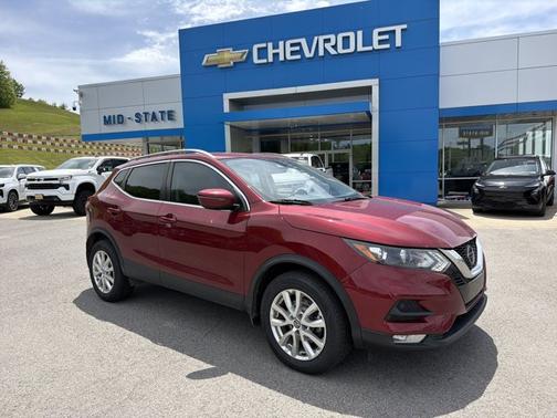 Scarlet Ember Tintcoat 2021 Nissan Rogue Sport SV