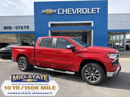 Red Hot 2026 Chevrolet Silverado 1500 1LT