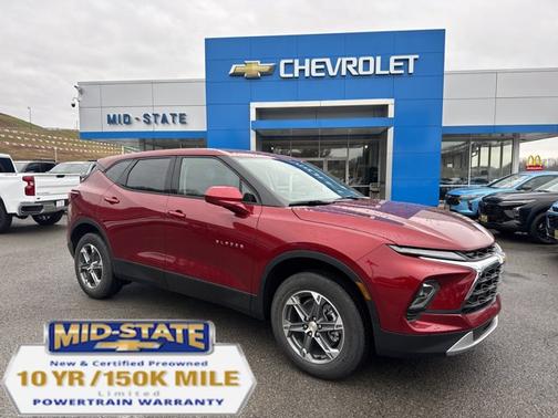 Radiant Red Tintcoat 2026 Chevrolet Blazer LT SUV