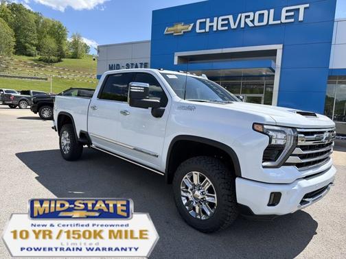 Polar White Tricoat 2026 Chevrolet Silverado 3500 High Country Truck