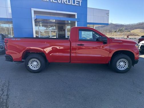 Red Hot 2026 Chevrolet Silverado 1500 Work Truck
