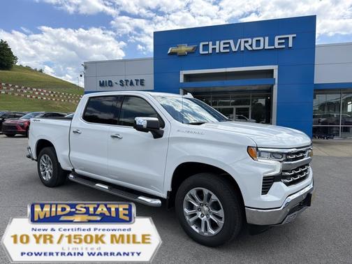 Summit White 2026 Chevrolet Silverado 1500 LTZ