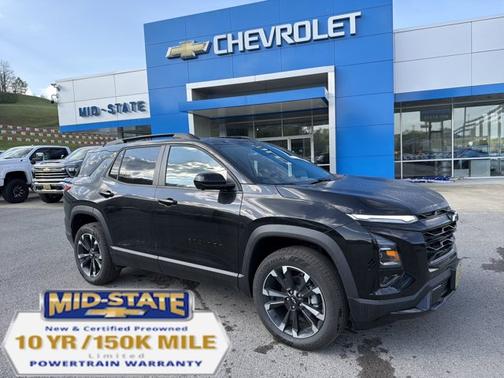 Mosaic Black Metallic 2026 Chevrolet Equinox AWD RS