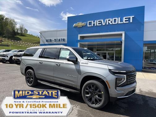 Sterling Gray Metallic 2026 Chevrolet Suburban High Country