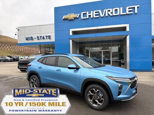 Marina Blue Metallic 2026 Chevrolet Trax LT