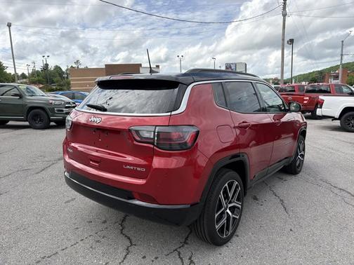 Red Hot Pearlcoat 2025 Jeep Compass Limited