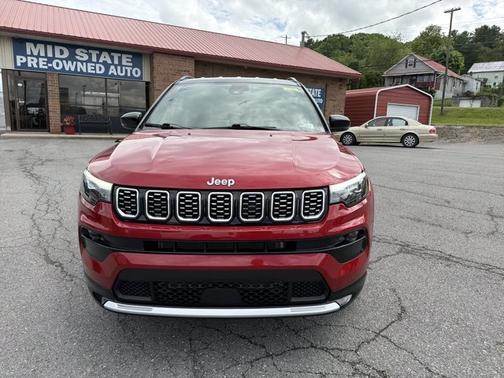 Red Hot Pearlcoat 2025 Jeep Compass Limited