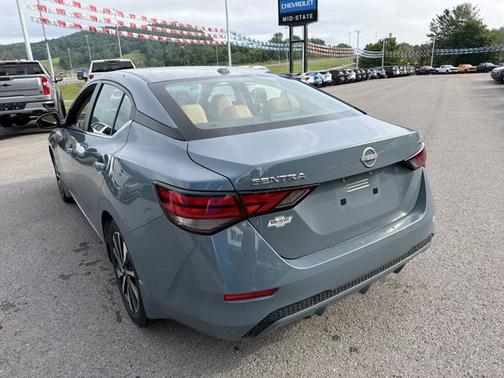 Atlantic Gray Metallic 2024 Nissan Sentra SV