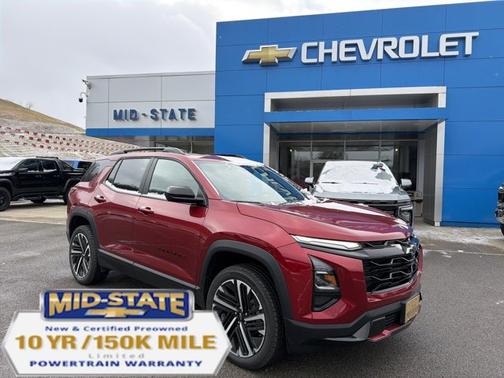 Radiant Red Tintcoat 2026 Chevrolet Equinox AWD RS SUV