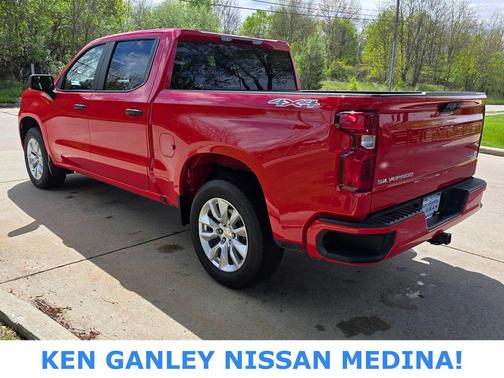 Red Hot 2023 Chevrolet Silverado 1500 Custom