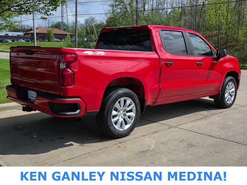 Red Hot 2023 Chevrolet Silverado 1500 Custom