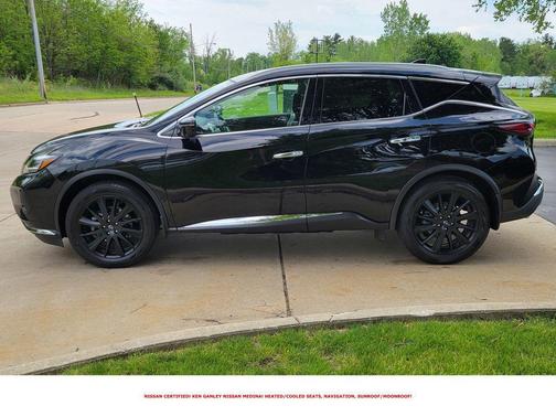 Super Black 2023 Nissan Murano Platinum Intelligent AWD