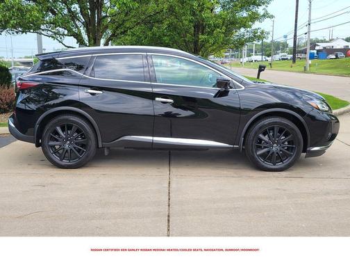 Super Black 2023 Nissan Murano Platinum Intelligent AWD