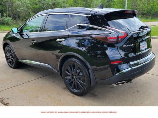 Super Black 2023 Nissan Murano Platinum Intelligent AWD