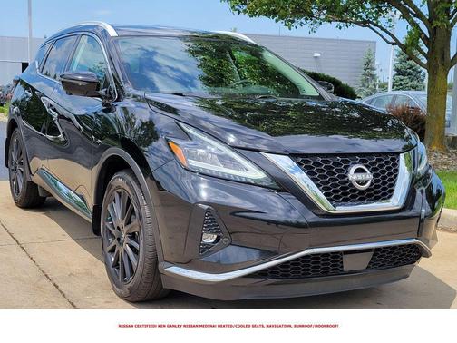 Super Black 2023 Nissan Murano Platinum Intelligent AWD