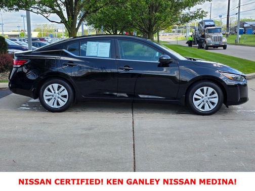 Super Black 2025 Nissan Sentra S