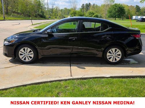 Super Black 2025 Nissan Sentra S