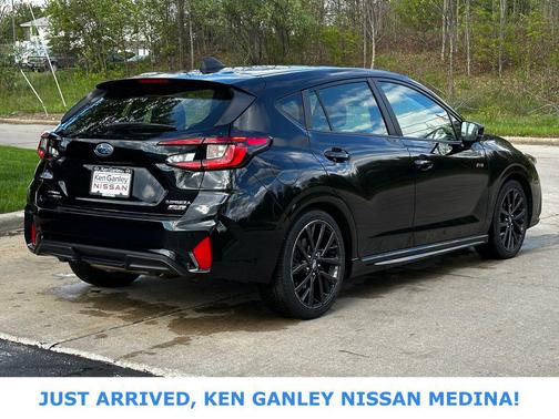 Crystal Black Silica 2024 Subaru Impreza RS