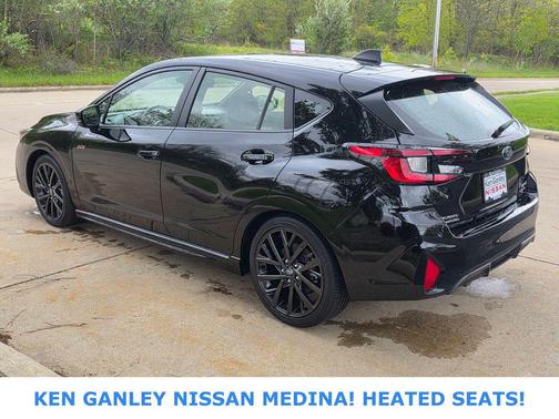 Crystal Black Silica 2024 Subaru Impreza RS