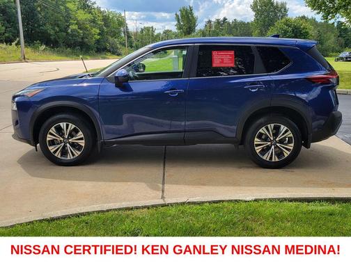 Caspian Blue Metallic 2023 Nissan Rogue SV
