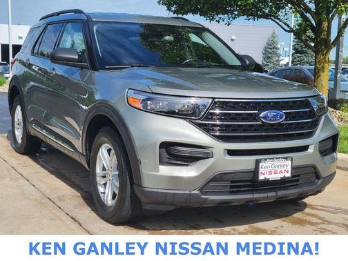 Silver Spruce Metallic 2020 Ford Explorer XLT