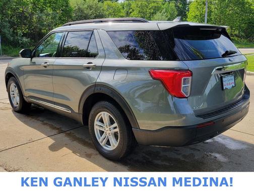 Silver Spruce Metallic 2020 Ford Explorer XLT