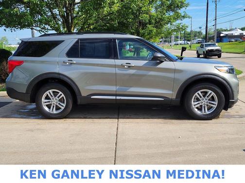 Silver Spruce Metallic 2020 Ford Explorer XLT